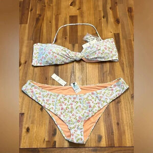J. Crew Swim Cloud Meadow Floral bikini Size 2X NWT